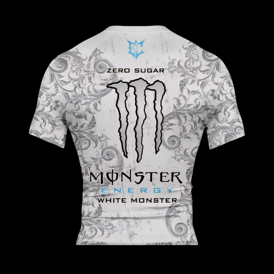 PRE-ORDER Brutal Cuddlers WHITE ZERO Rashguard (Unisex)